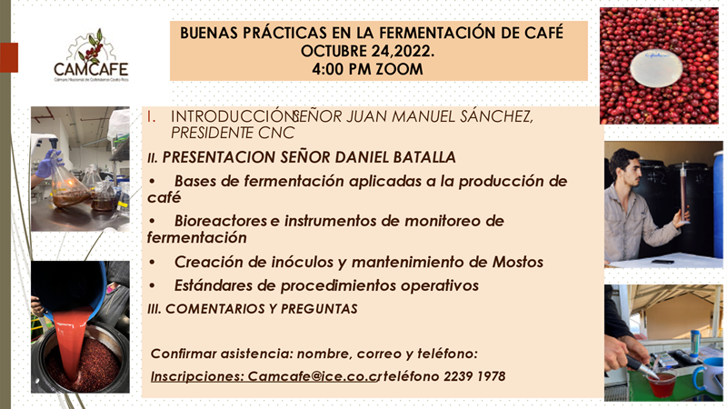 Buenas prácticas en la fermentación de café