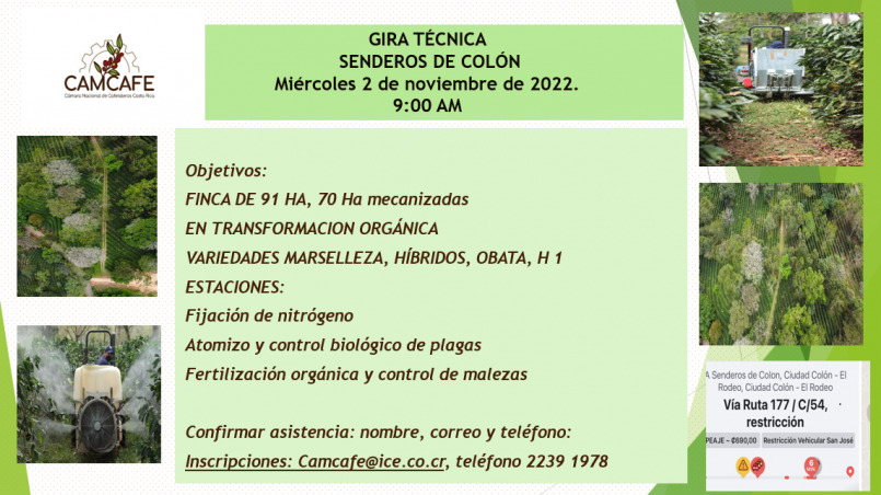 Gira técnica a Senderos de Colón 2022